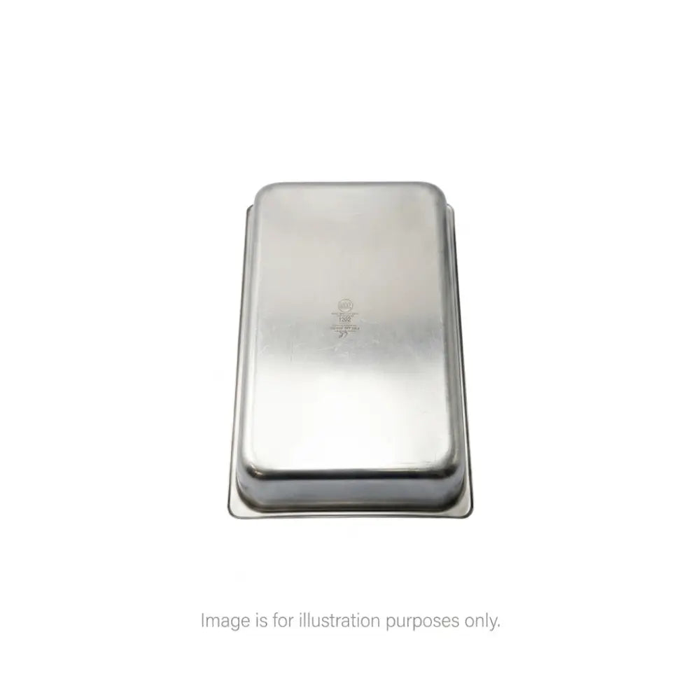 10’’ Stainless Steel Foodservice Pan – 2.5’’ Deep Steam Table Insert Used - Steam Table Pan