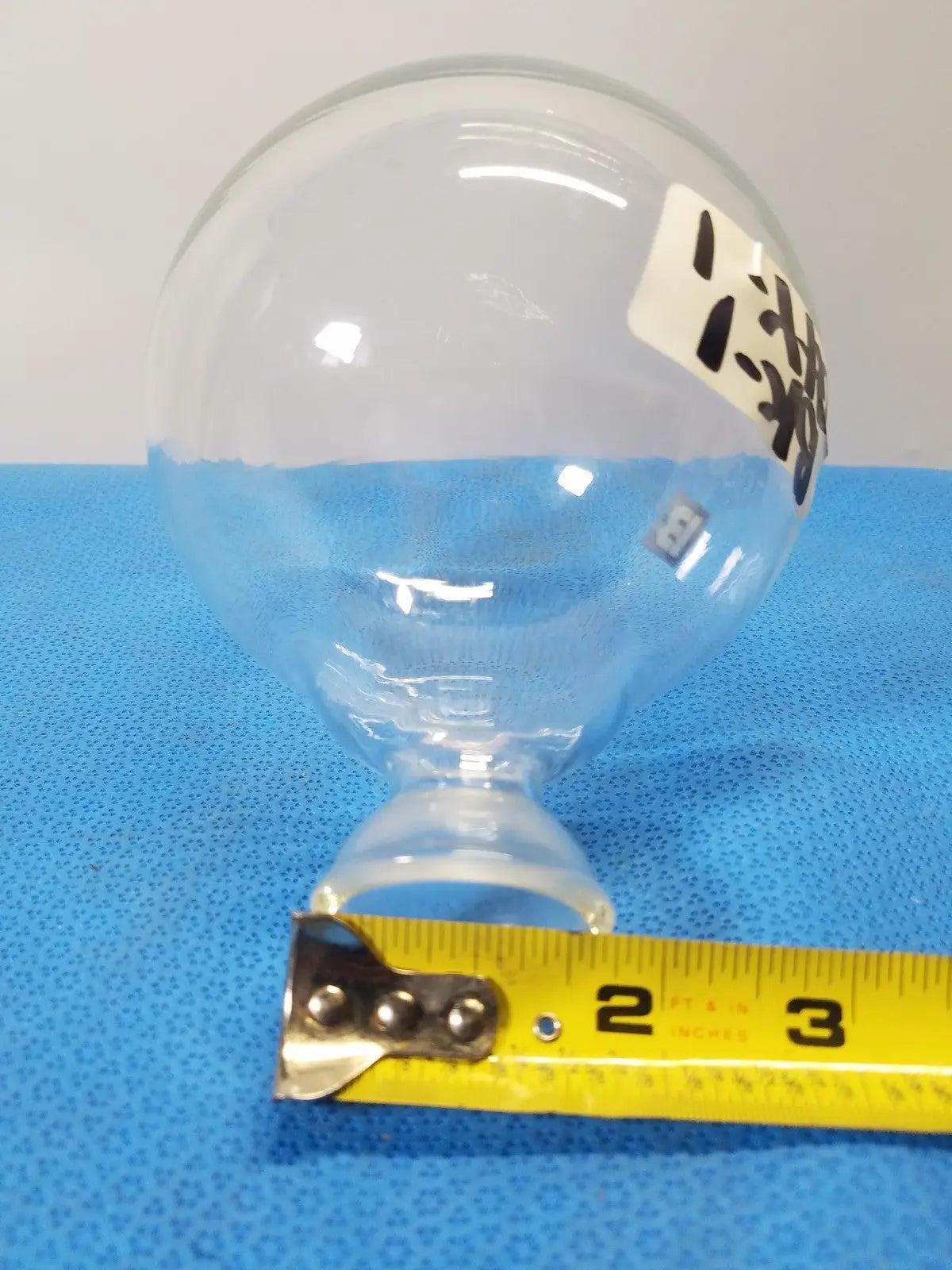 Generic 1000 mL Round Bottom Glass Flask – Single Neck Borosilicate Laboratory Vessel Round Bottom Flask, second-hand product photo 5
