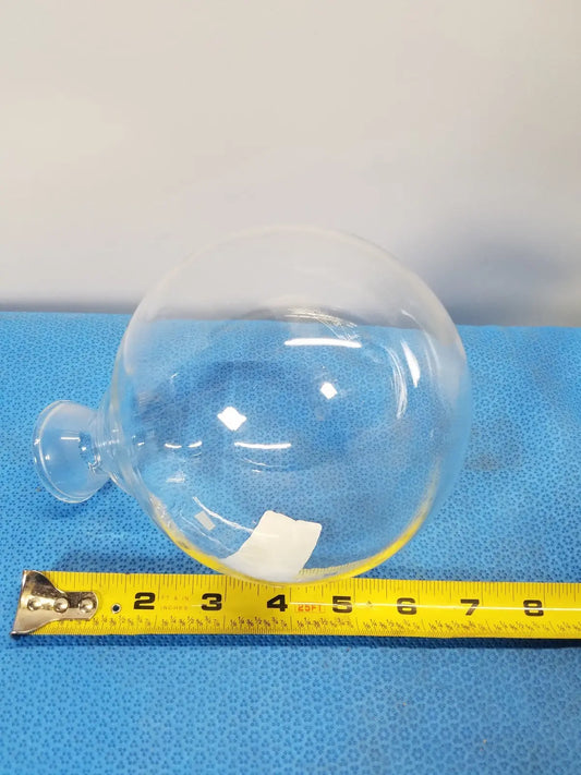 Generic 1000 mL Round Bottom Glass Flask – Single Neck Borosilicate Laboratory Vessel Round Bottom Flask, second-hand product photo 2