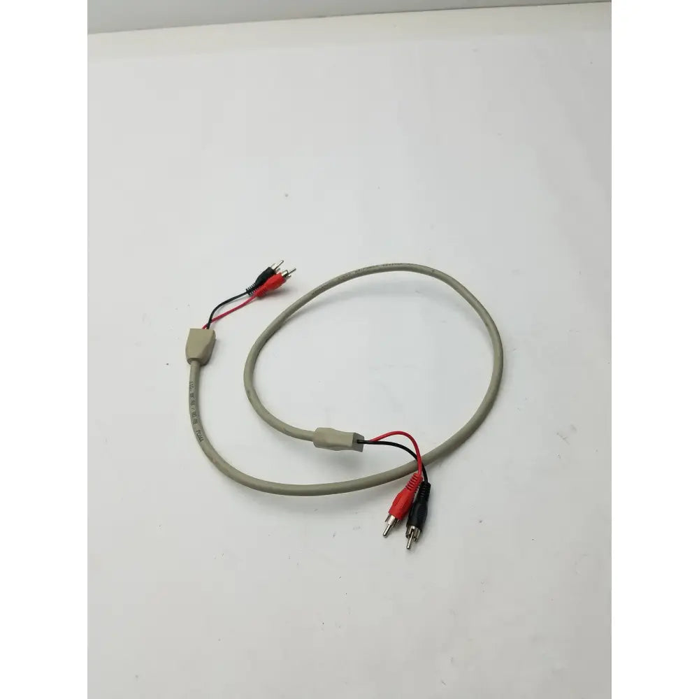 Gray audio cable 110 bk a8 rd as fc044 with sided black and red cable rca connectors for g-bbde6-60t use