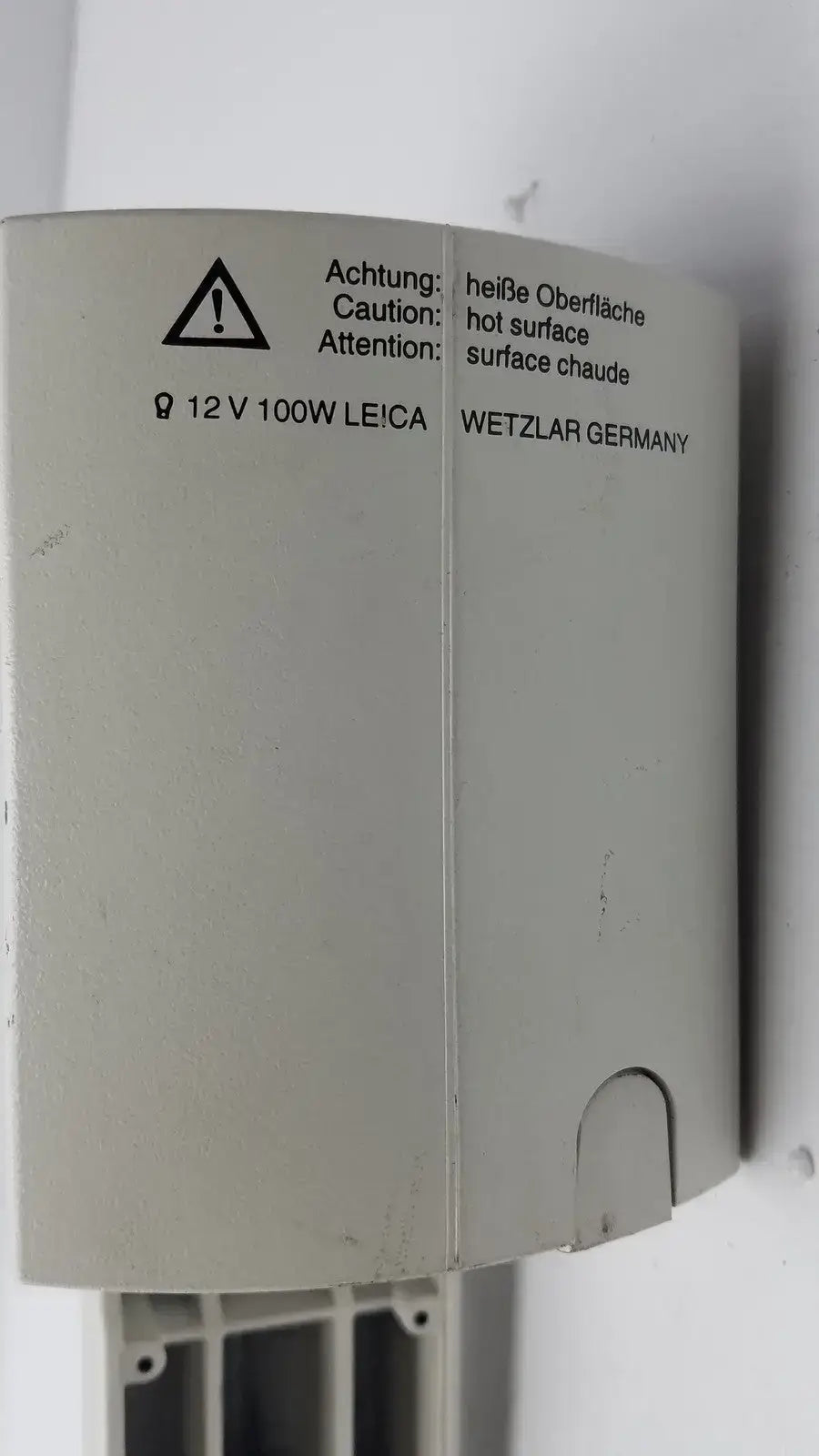Leica 12V 100W LEICA Lamp Arm for Inverted DM IRB IRE2 Microscope House 26978 Microscope Part, second-hand product photo 4