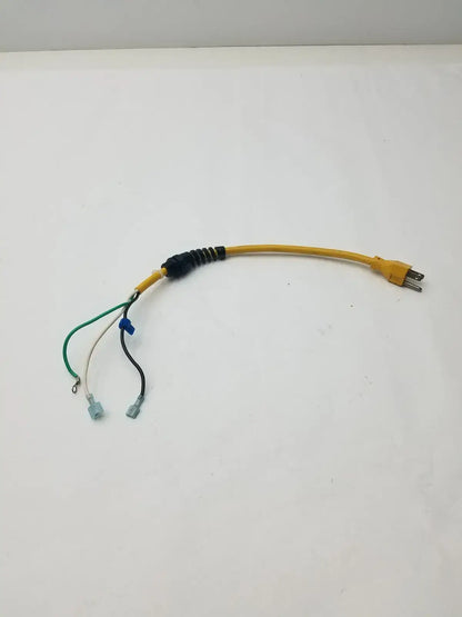 Tennant 130201, 120V CORD CORD GRIP 16/3 28" YEL TENNANT V-WD-15 V-WVD-57 WET/DRY VAC Power Cord Assembly, second-hand product photo 4