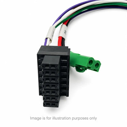14 Pin Female Connector to 3 Wire Connector Cable Harness - Cable Harness