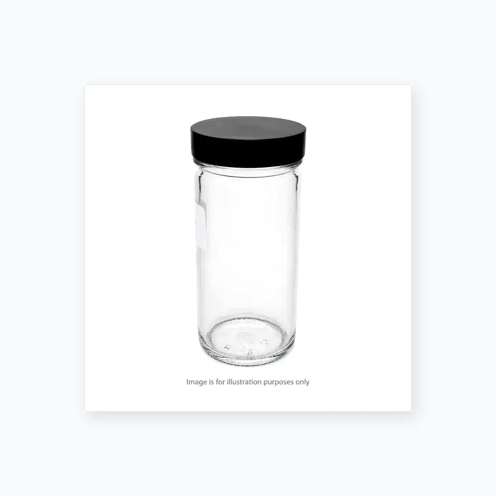 16 oz Glass Juice Bottles with Lids – Set of 8 Reusable Beverage Containers - Laboratory Glassware