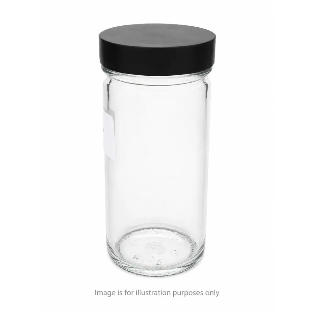 16 oz Glass Juice Bottles with Lids – Set of 8 Reusable Beverage Containers - Laboratory Glassware