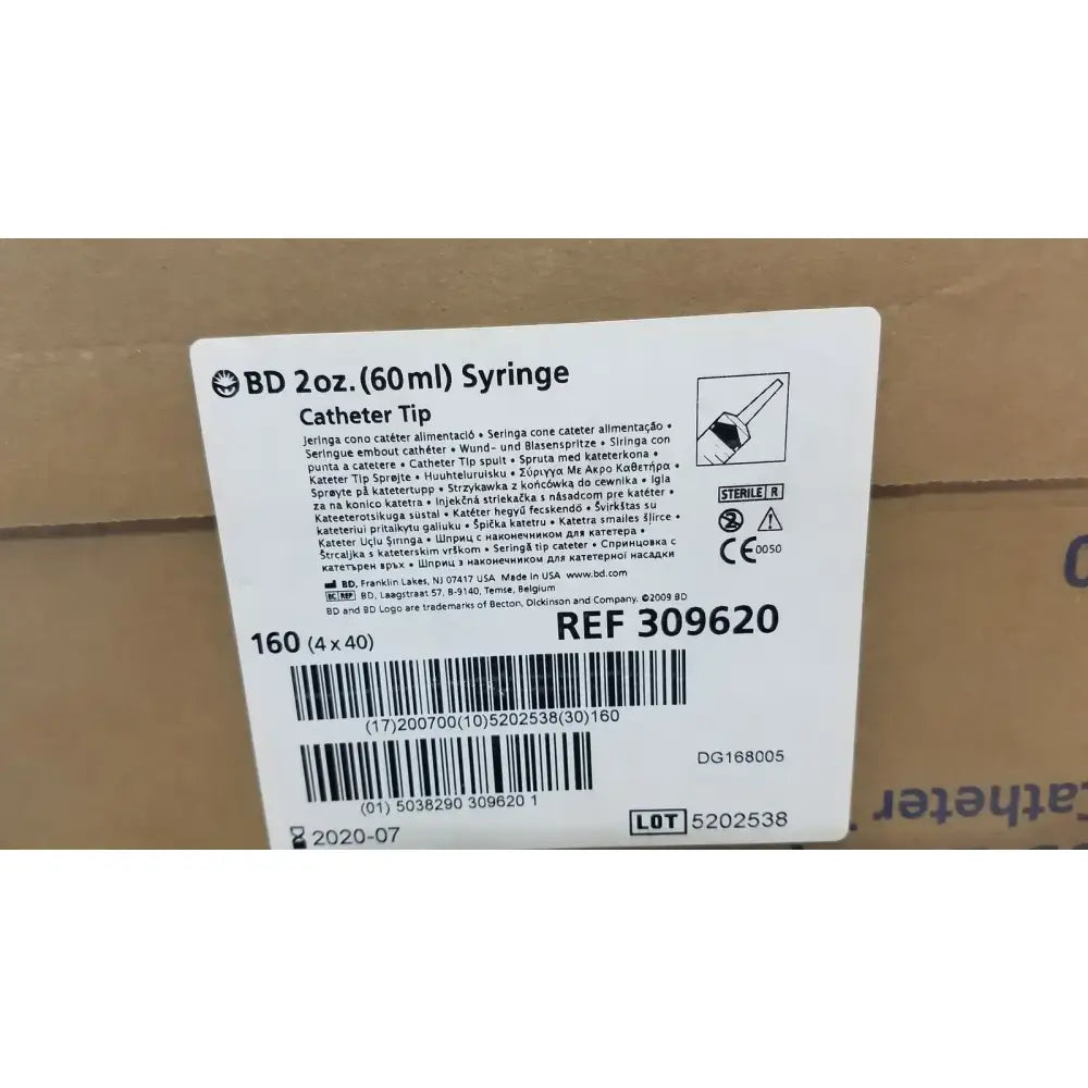 BD 160 (4x40) Piece BD 60ml Syriinge Catheterr Tip Ref 309620 Syringe, second-hand product photo 8