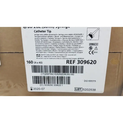 BD 160 (4x40) Piece BD 60ml Syriinge Catheterr Tip Ref 309620 Syringe, second-hand product photo 2