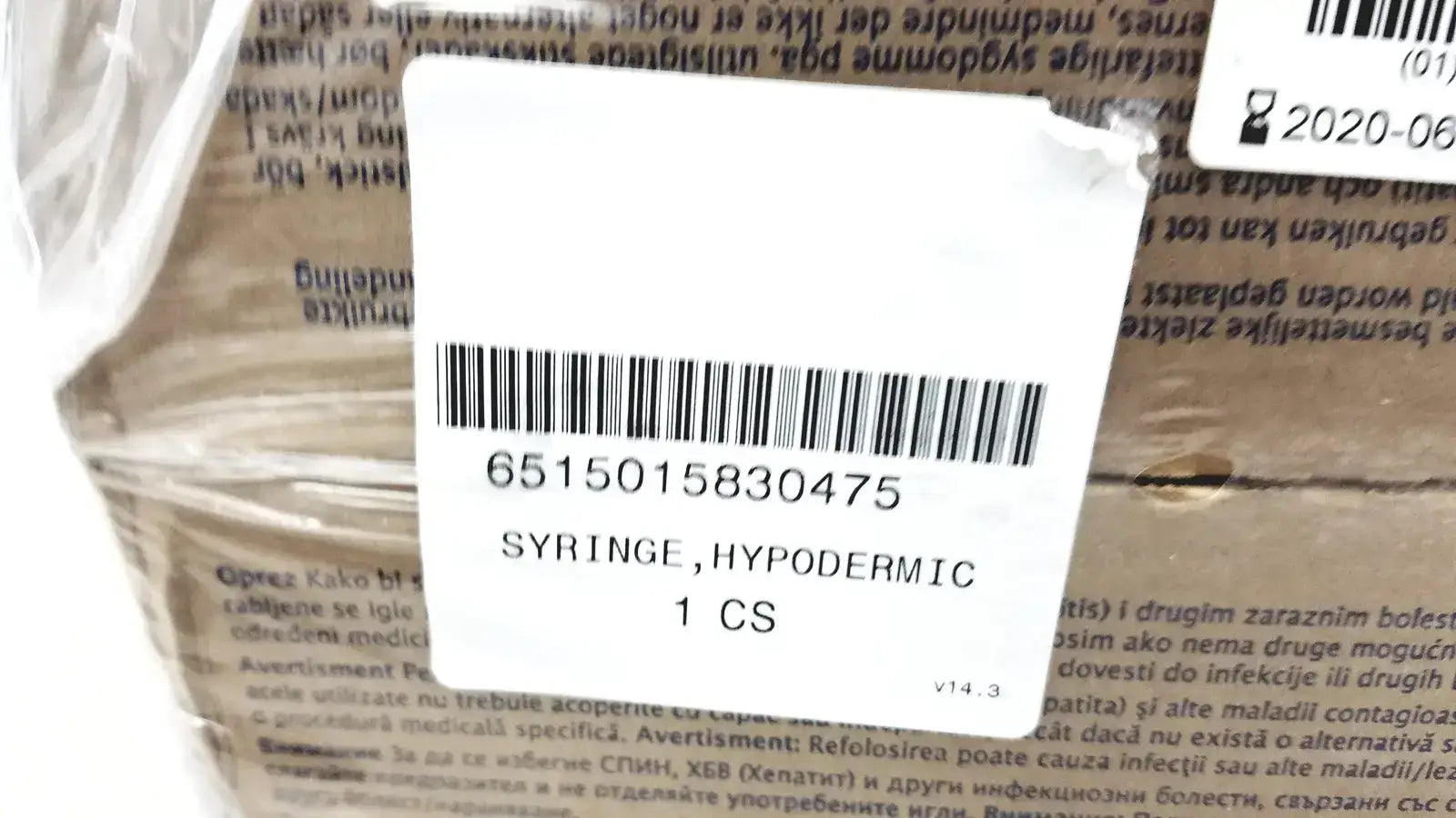 BD 160 Piece (4x40) BD 60ml Syriinge Luer-Lok Tip Ref 309653 Syringes, second-hand product photo 3