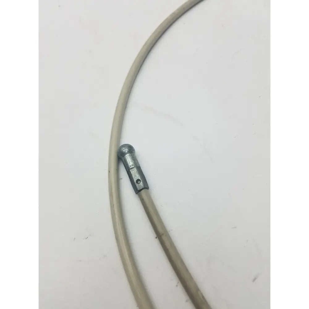 Gray braided sided cable with metallic silver-toned connector for g-bbdf6-59n product use