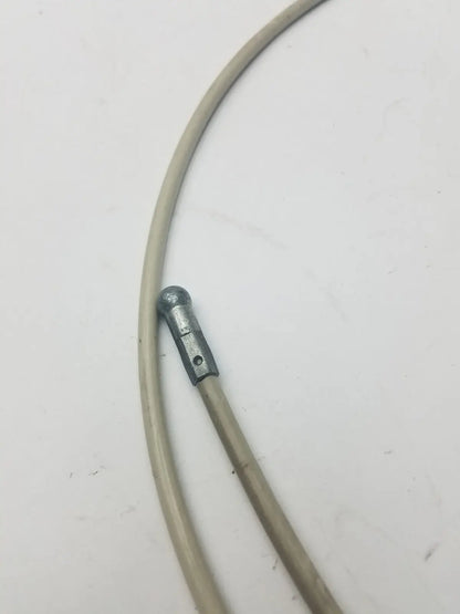 Gray braided sided cable with metallic silver-toned connector for g-bbdf6-59n product use