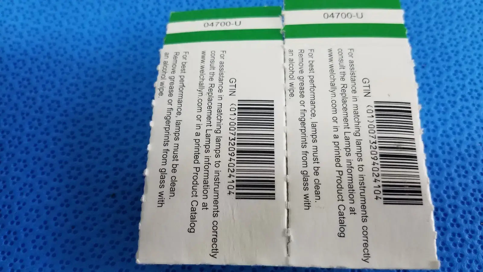 Welch Allyn 2 Pack - Welch Allyn 04700-U Replacement Lamp Bulb Replacement Lamp Bulb, new product photo 6