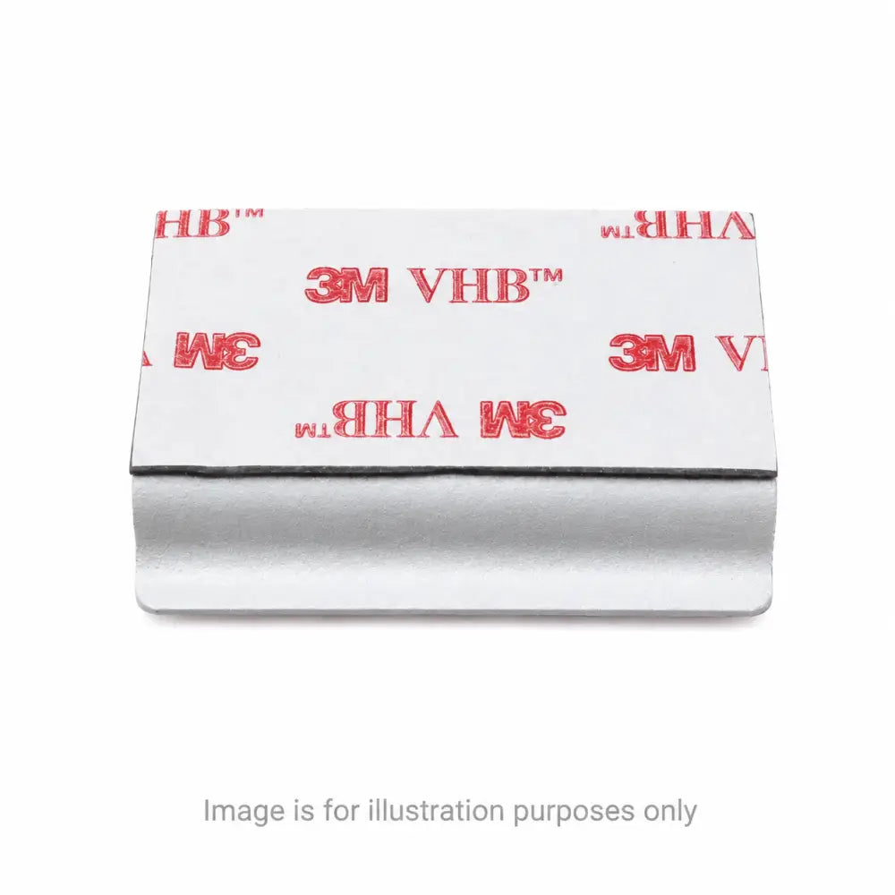 2 PIN Metal Plate Wall Socket With Back Double Tape - Wall Socket