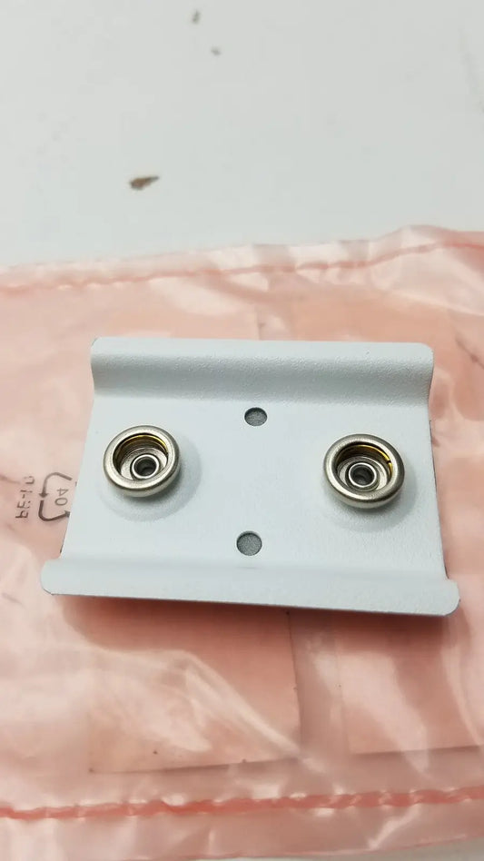 Generic 2 PIN Metal Plate Wall Socket With Back Double Tape Wall Socket, second-hand product photo 1