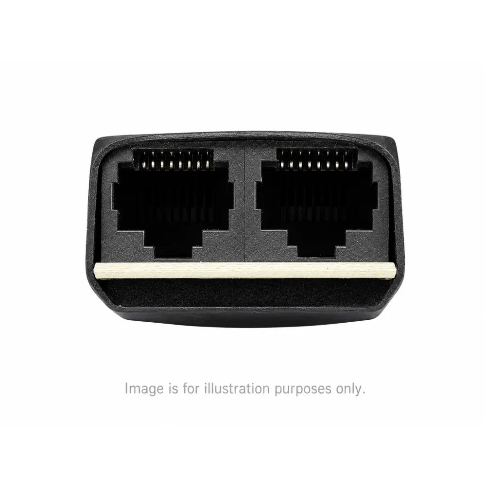 2-Port Female to USB-A Female Breakout Adapter Ethernet Splitter/Coupler - Adapter