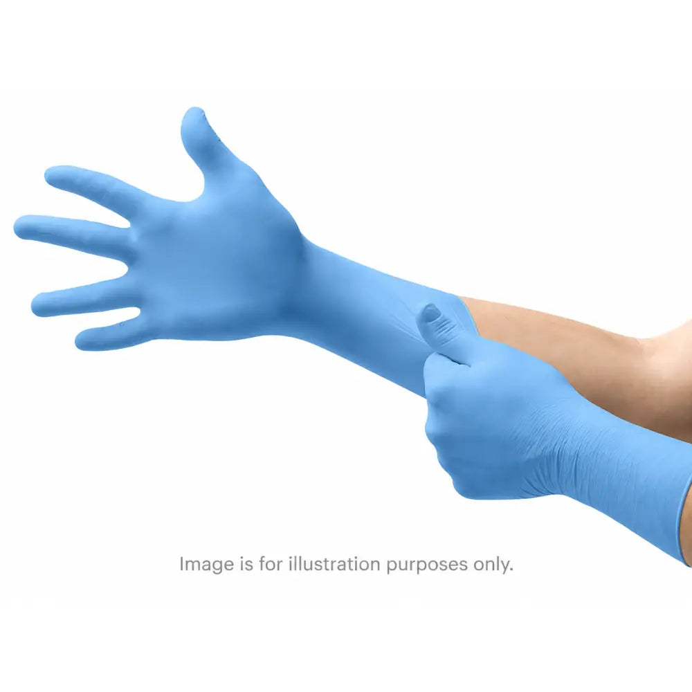 200-Gloves - Ansell Micro-Touch PF Nitrile Medical Examination Small 6034301 - Disposable Gloves