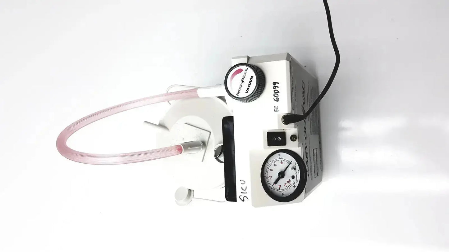 Precision Medical 2011 Precision Medical Easy Go Vac Aspirator With Bottle Medical Suction Aspirator, second-hand product photo 1