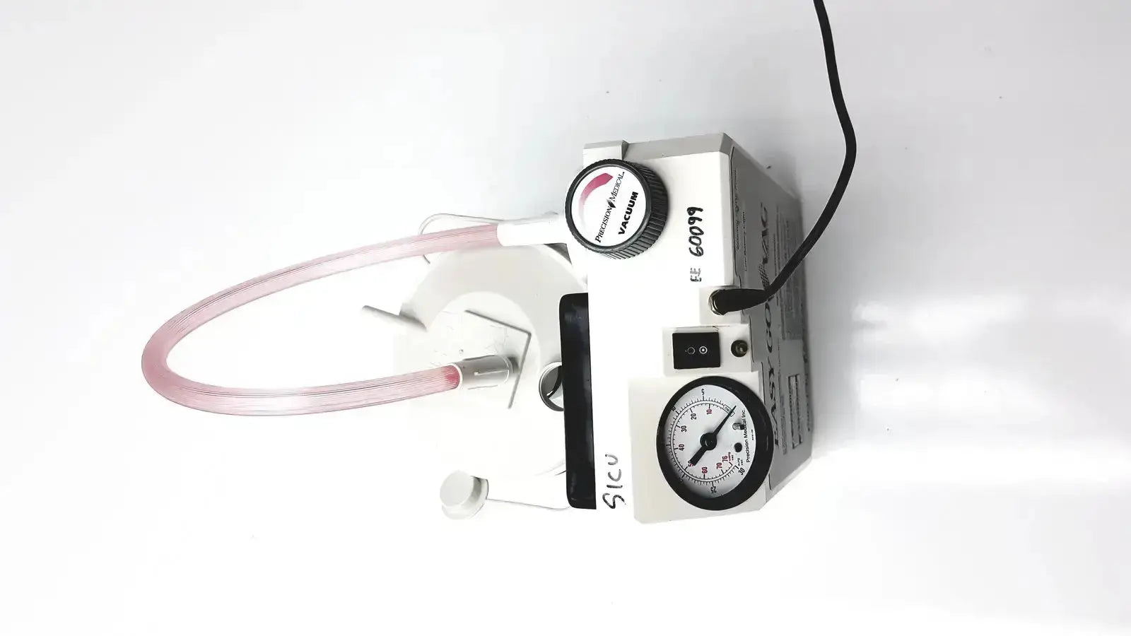 Precision Medical 2011 Precision Medical Easy Go Vac Aspirator With Bottle Medical Suction Aspirator, second-hand product photo 1