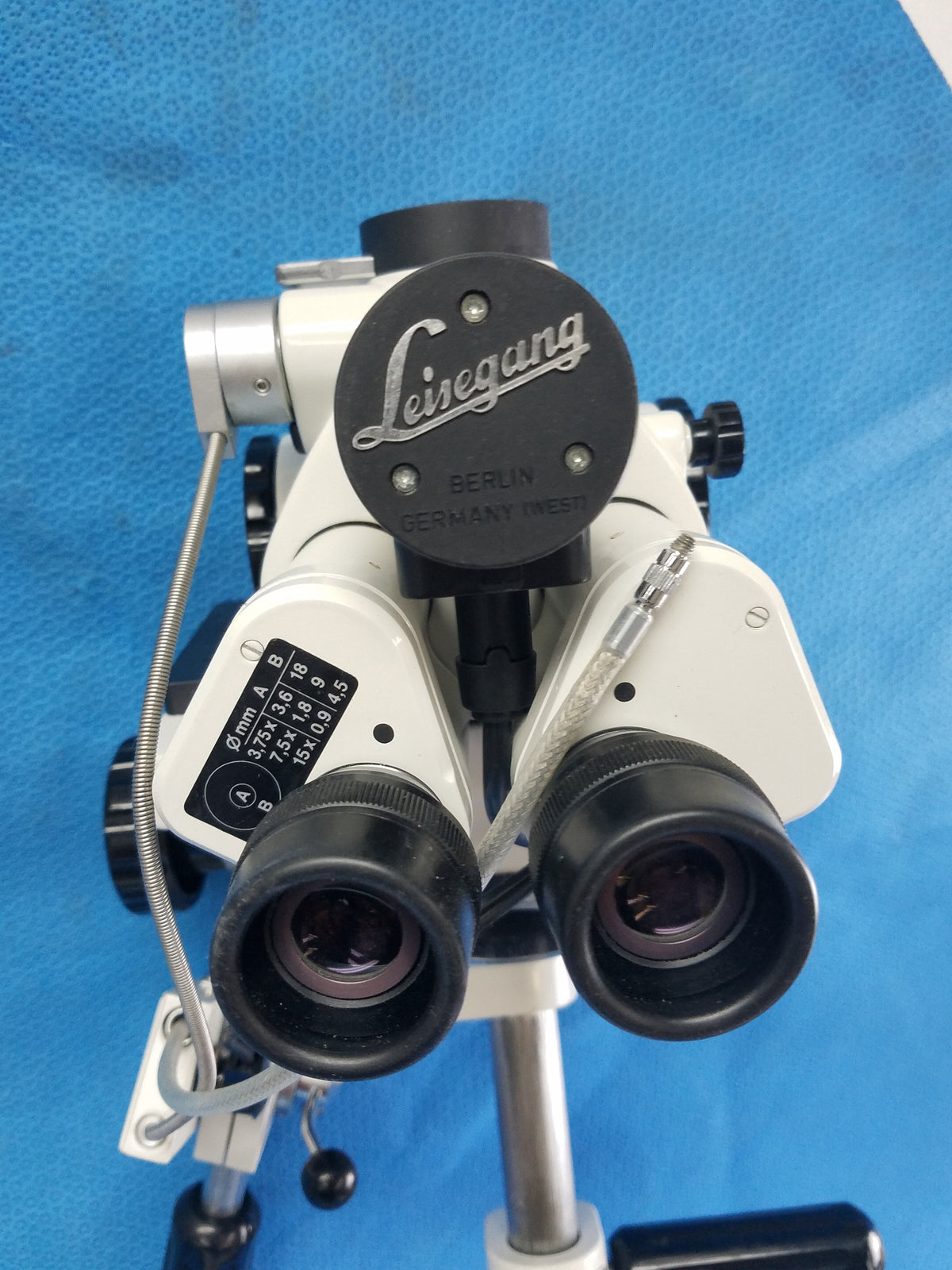 Leisegang Video Colposcope Retinal Imaging Microscopy Camera