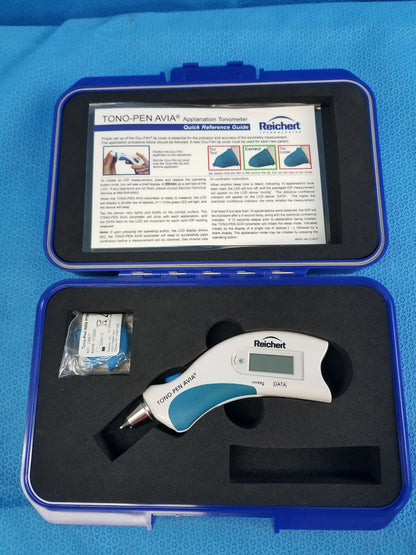 Reichert Tono Pen Avia Handheld Tonometer With Case