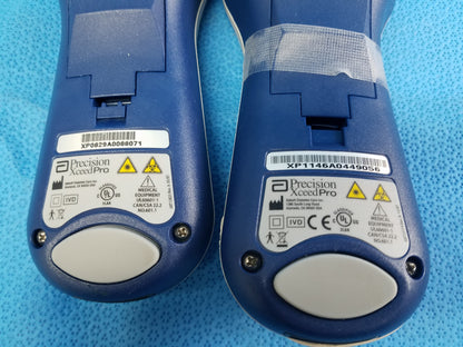 Lot of 2 Abbott Precision Xceed Pro Blood Glucose Meters