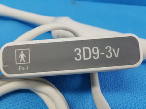 Philips 3D9-3v Convex Array 3D Endocavity Ultrasound Transducer Probe