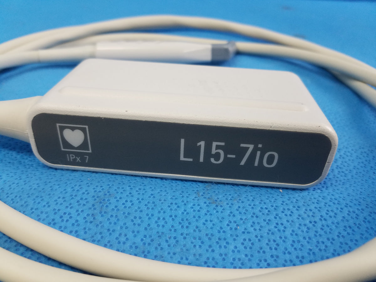 Philips IPX7 L15-7io Linear Array Ultrasound Probe Transducer