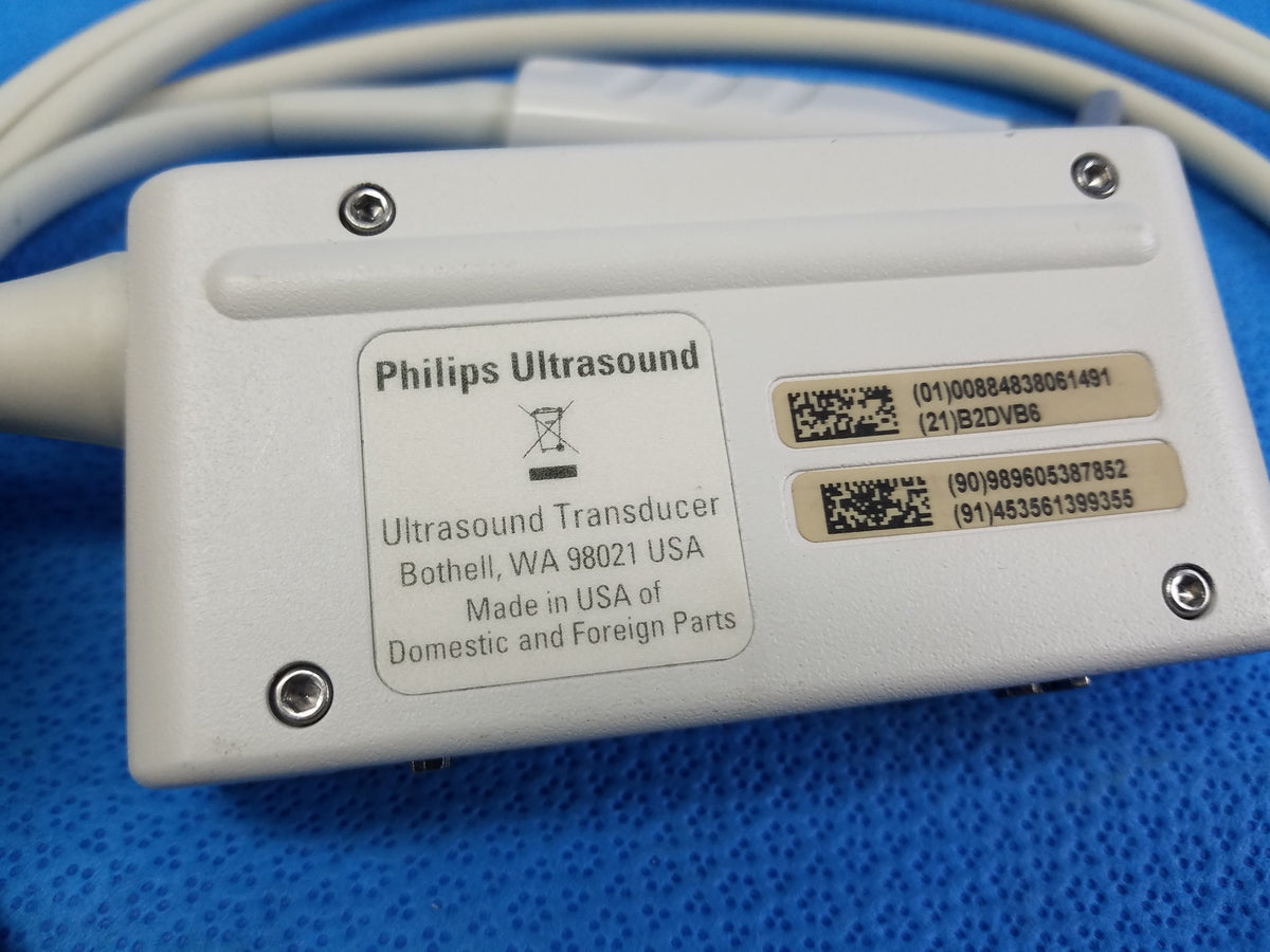 Philips IPX7 L15-7io Linear Array Ultrasound Probe Transducer