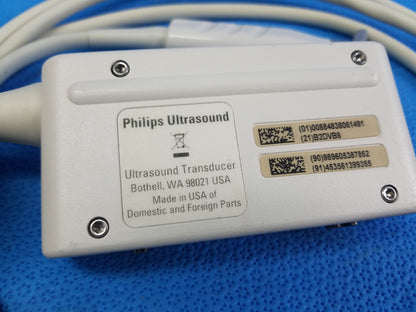 Philips IPX7 L15-7io Linear Array Ultrasound Probe Transducer