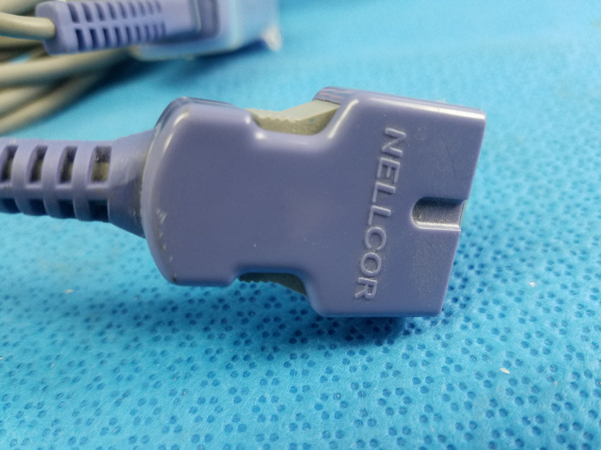 Nellcor DOC-10 Spo2 Adapter Cable With Sensor