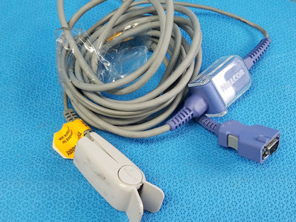Nellcor DOC-10 Spo2 Adapter Cable With Sensor
