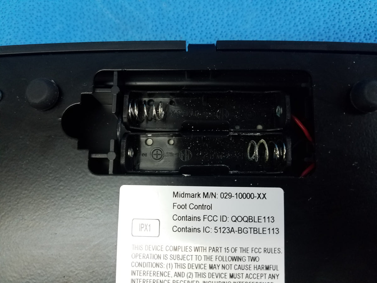 Midmark 029-10000-XX QE IPX1 Foot Controller Foot Pedal