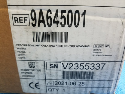 Midmark 9A645001 Ritter Articulating Knee Crutch Kit