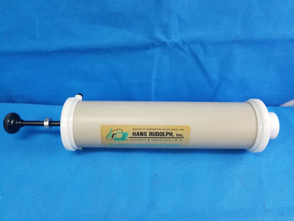 Hans Rudolph 5530 Series 3 Liter Calibration Syringe S/N 13988