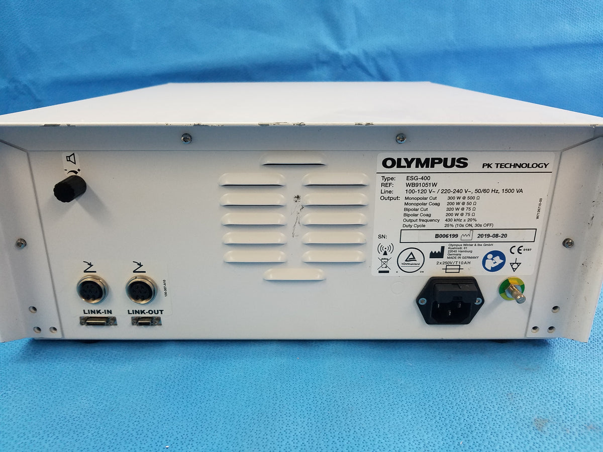 Olympus ESG-400 Electrosurgical System Ref WB91051W
