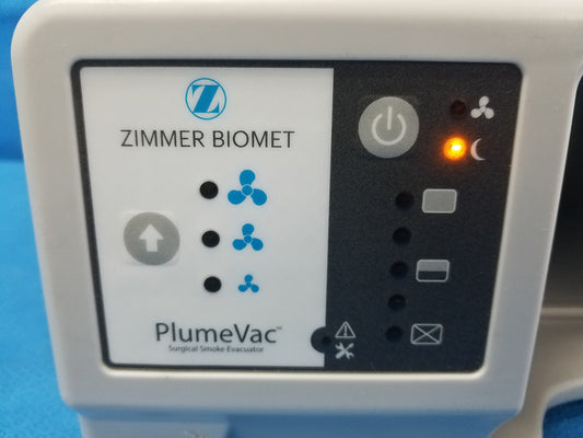 Zimmer Biomet PlumeVac Surgical Smoke Evacuator Ref AEVV120