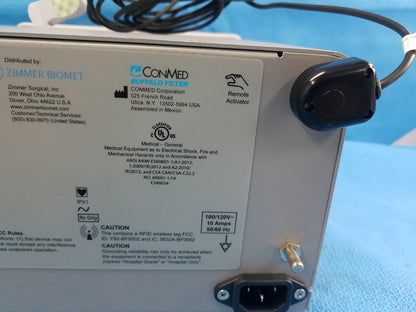 Zimmer Biomet PlumeVac Surgical Smoke Evacuator Ref AEVV120