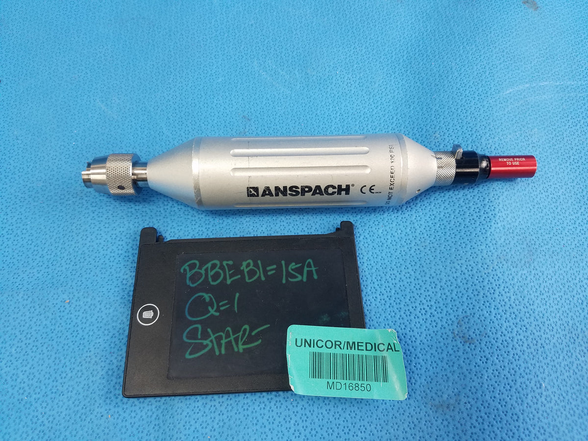 Anspach Speed Reducer Surgical Drill Handpiece With MM-SR-Adapter
