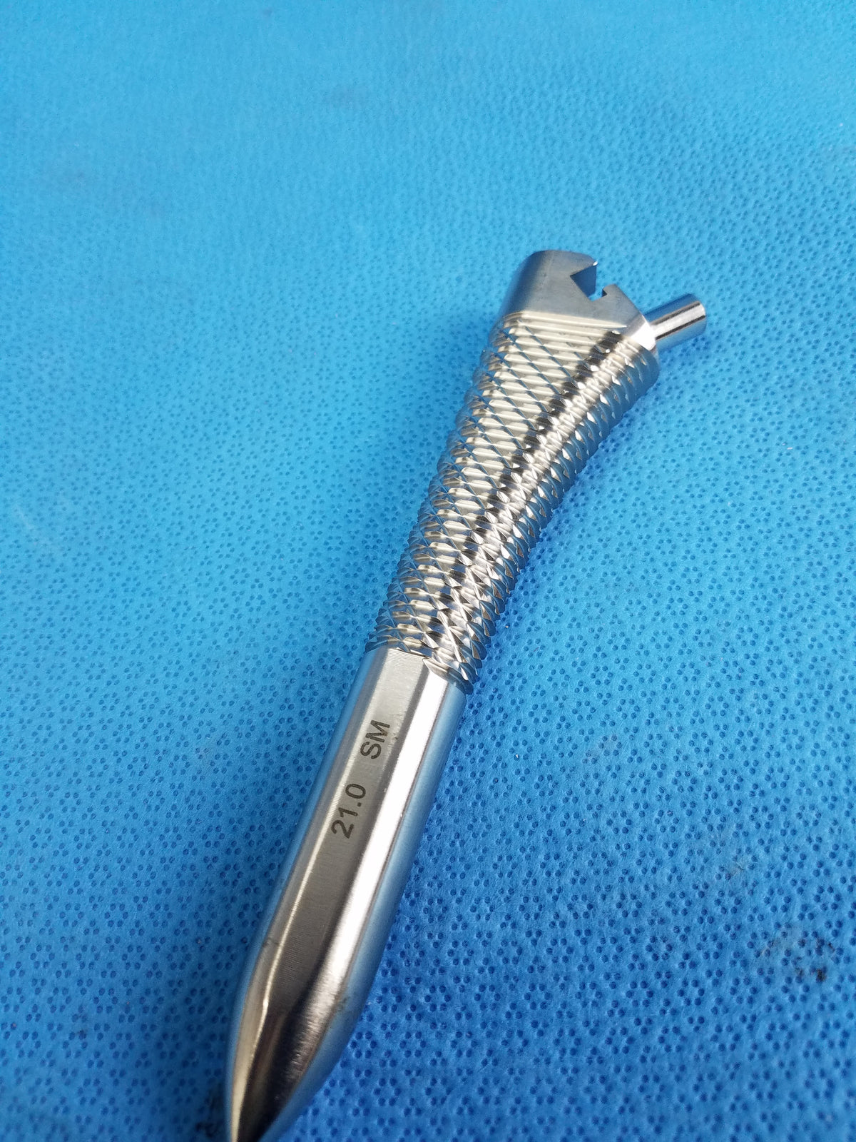 Orthopedic Femoral Compaction Broach Rasp Size 21.0 SM Hip Arthroplasty