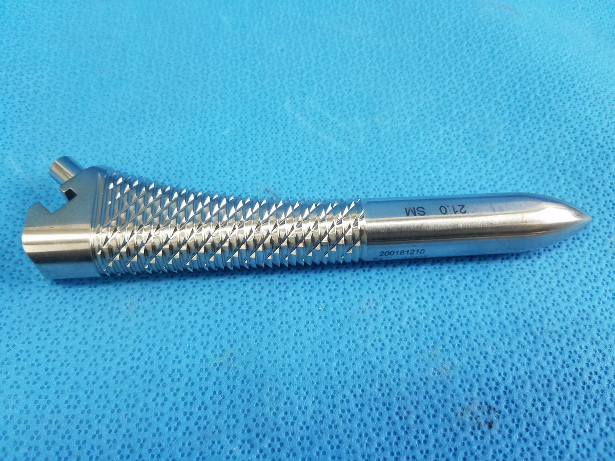 Orthopedic Femoral Compaction Broach Rasp Size 21.0 SM Hip Arthroplasty
