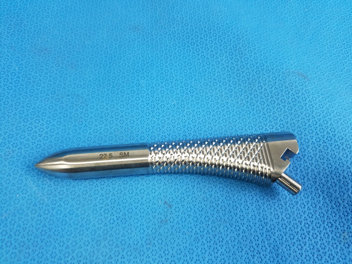 Orthopedic Femoral Compaction Broach Rasp Size 22.5 SM Hip Arthroplasty