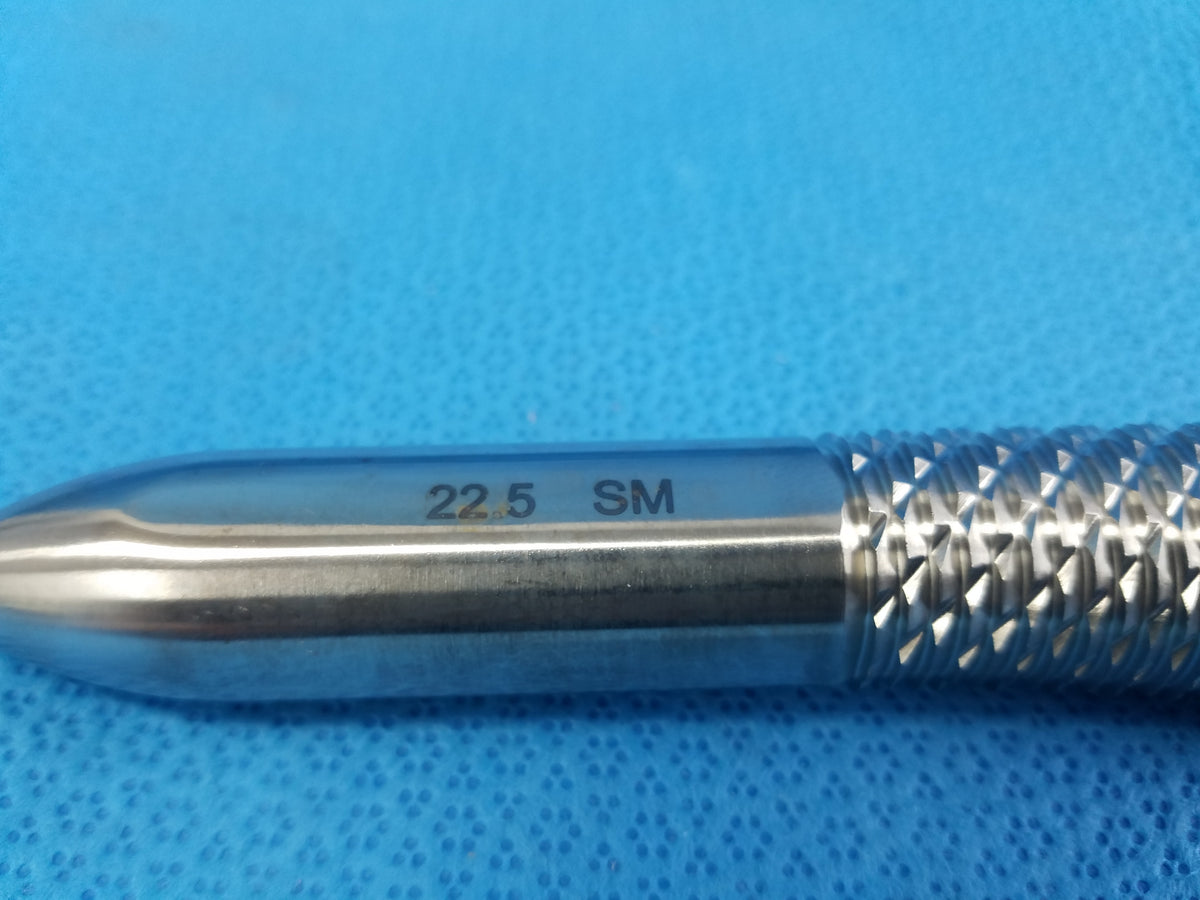 Orthopedic Femoral Compaction Broach Rasp Size 22.5 SM Hip Arthroplasty