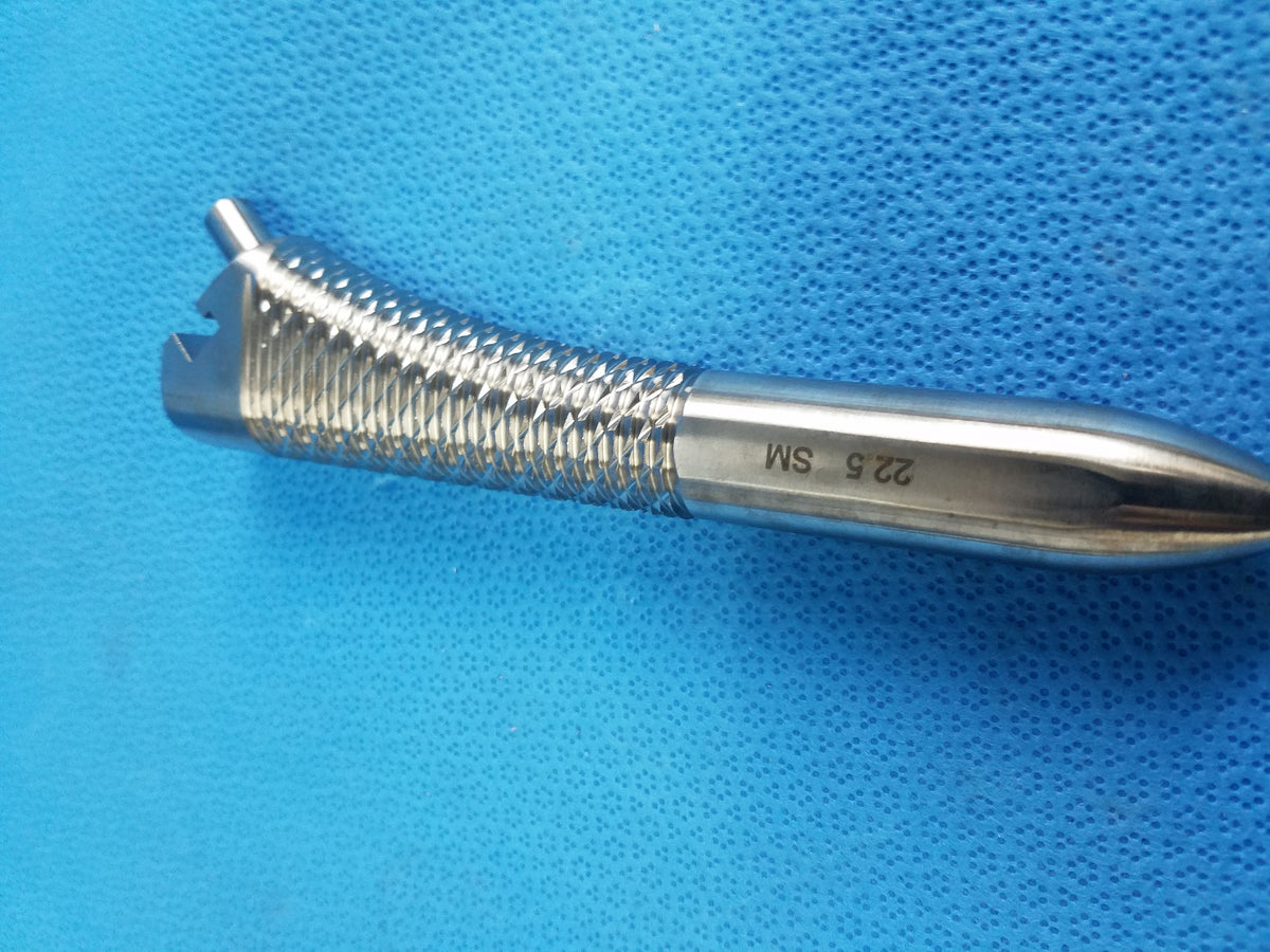 Orthopedic Femoral Compaction Broach Rasp Size 22.5 SM Hip Arthroplasty