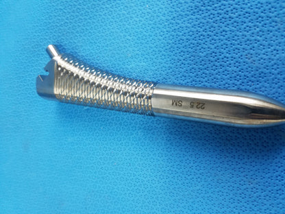 Orthopedic Femoral Compaction Broach Rasp Size 22.5 SM Hip Arthroplasty