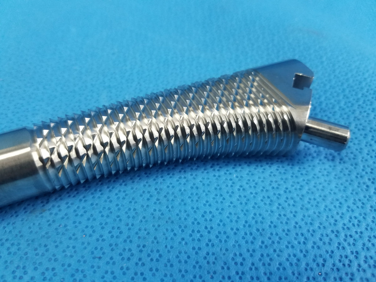 Orthopedic Femoral Compaction Broach Rasp Size 22.5 SM Hip Arthroplasty