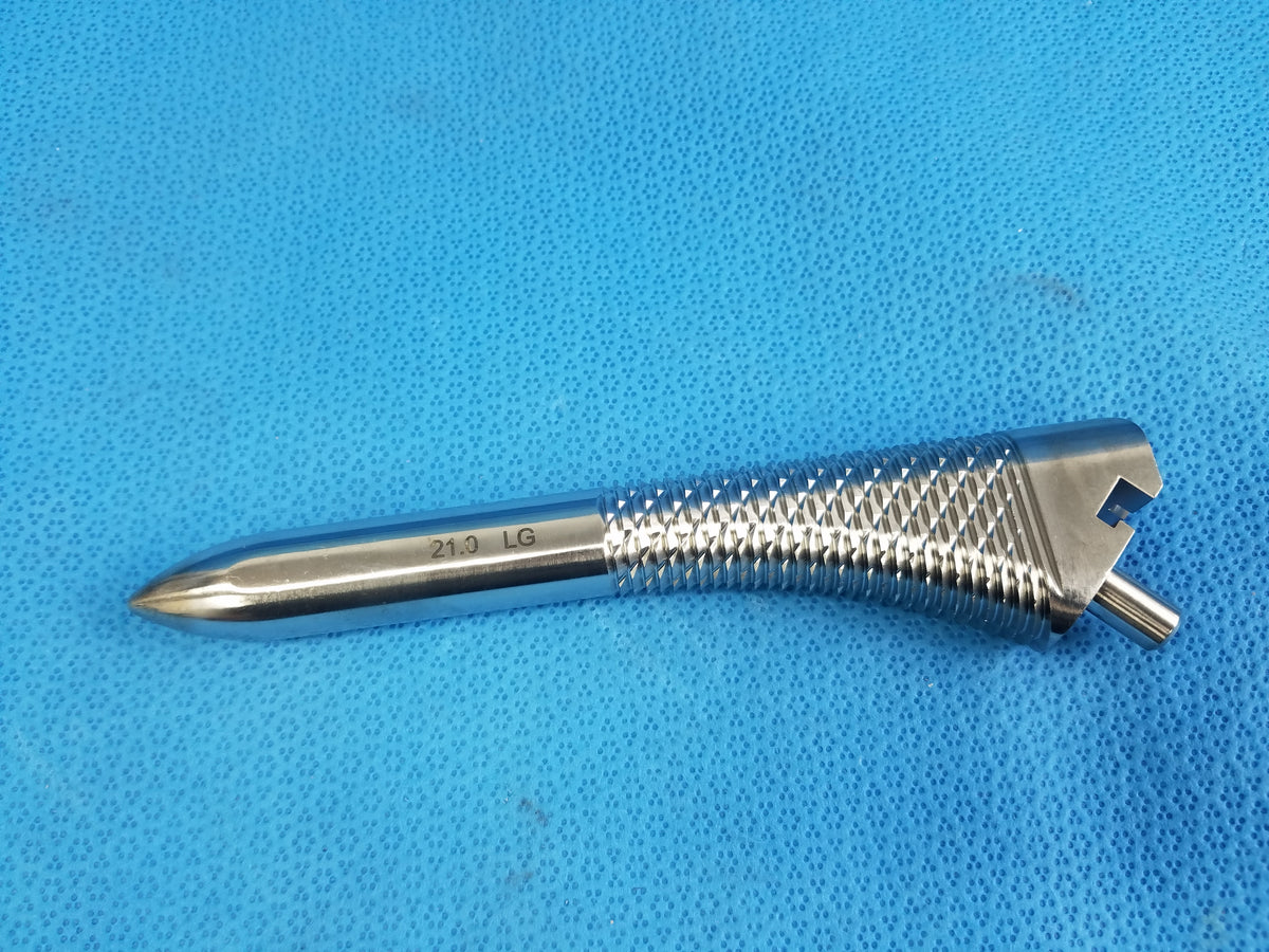 Orthopedic Hip Arthroplasty Femoral Compaction Broach Rasp Size 21.0 LG