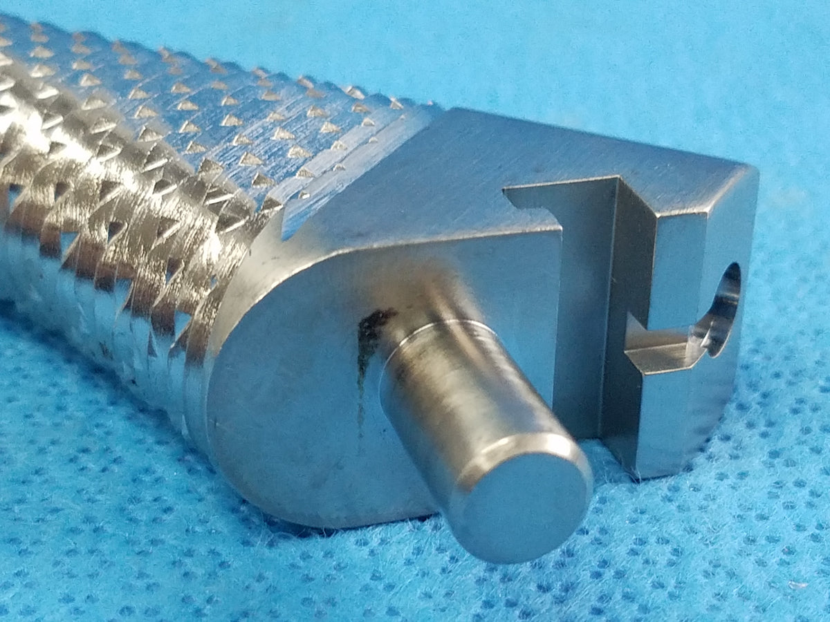 Size 22.5 LG Orthopedic Femoral Compaction Broach Rasp