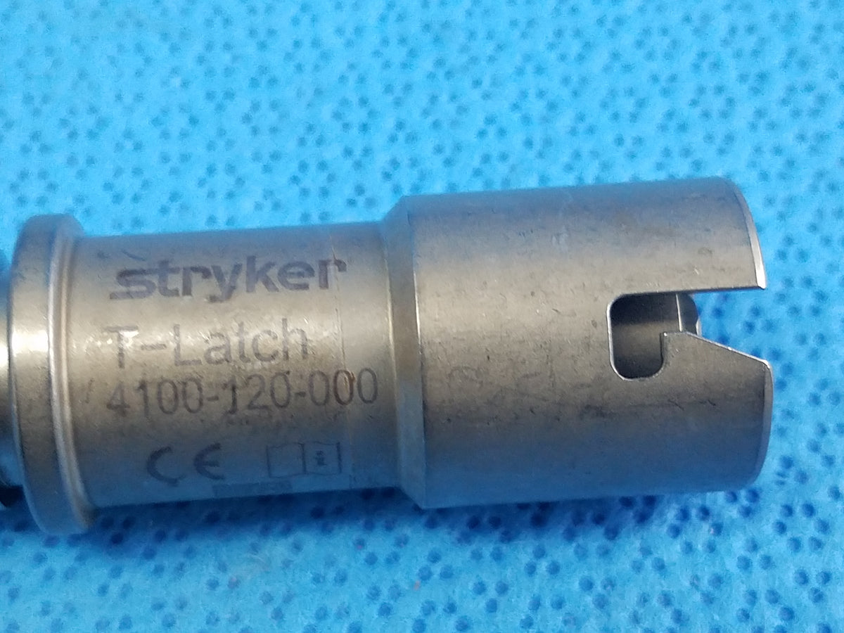 Stryker 4100-120-000 T-Latch Attachment Orthopedic Surgical Instrument