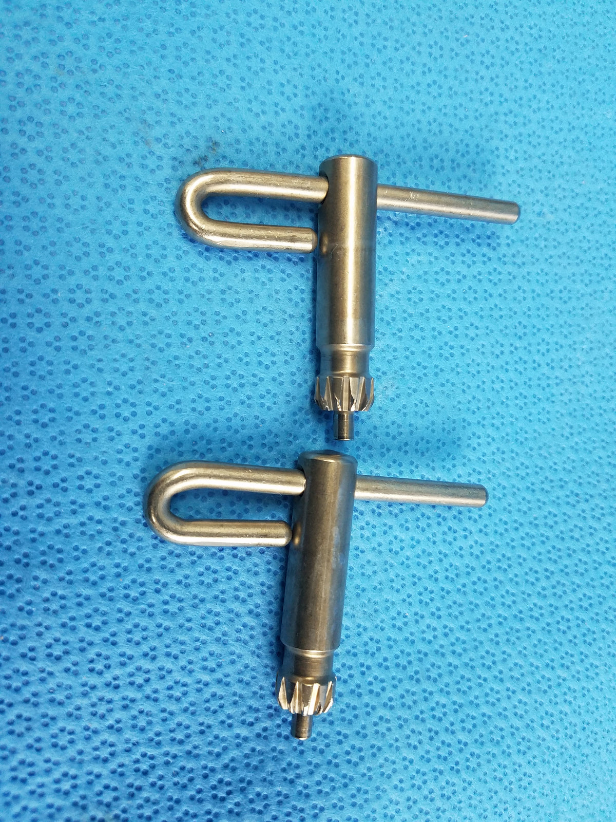Lot of 2 Orthopedic Surgical Bone Drill Jacobs Chuck Key