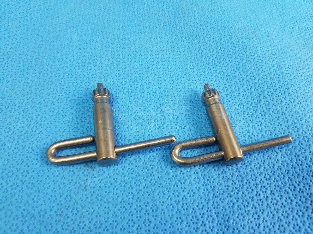 Lot of 2 Orthopedic Surgical Bone Drill Jacobs Chuck Key