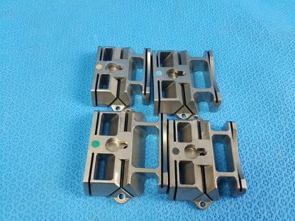 Lot of 4 Orthopedic Femoral Cutting Guide Blocks Surgical Instruments